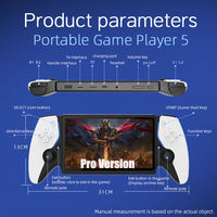 Console de jeu portable rétro NKIWI Pro Version R36S Max HC8000 Ultra Portable