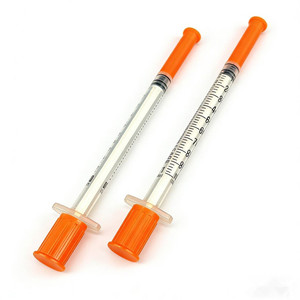 מארז מזרקי אינסולינה 1ml, 0.5ml, 0.3ml U100 עם מחט קבועה, מארז 1ml, מזרק אינסולינה 31 <span class=keywords><strong>Gauge</strong></span> 8mm, מתאים לשימוש בבעלי חיים - Product Image 2