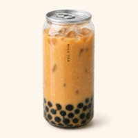 Bouchons à vis personnalisés en PET jetables pour desserts, sodas, bubble tea, 330 ml, 500 ml, pour canettes et bouteilles en plastique à anneau de traction, impression sérigraphique