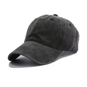 Wash And Make Old Lovers Sun-Shade Stitching Old Washed Cotton Ladies Dad 5G Radiation Protection Baseball Hat