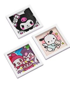 Pegatina de diamantes, juego de pintura de diamantes, marco hecho a mano, conjunto de materiales DIY, kits de pintura de diamantes para estudiantes y niños - Product Image 1