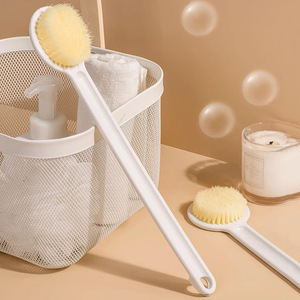 Bathroom long-handled bath <b>brush</b>, soft bristle bath <b>brush</b>, back <b>scrub</b> <b>brush</b>, body <b>scrub</b> <b>brush</b>, wholesale bath <b>brush</b> - Product Image 1