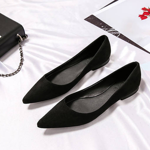 Y 34-42 nuove <span class=keywords><strong>scarpe</strong></span> Slip-on da donna a punta a <span class=keywords><strong>tacco</strong></span> <span class=keywords><strong>basso</strong></span> alla moda e versatili <span class=keywords><strong>eleganti</strong></span> per il pendolarismo tacchi alti - Product Image 5