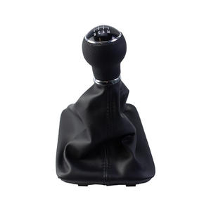 Poignée de levier de vitesses Volkswagen 5 vitesses 6 vitesses en cuir ergonomique pour boîte de vitesses manuelle - Product Image 2