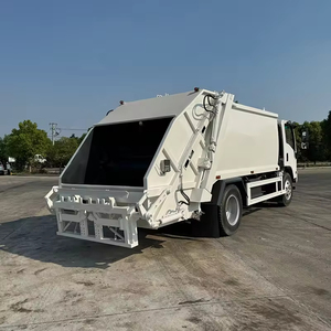 Camión Compactador de Basura de Servicio Pesado, Vehículo de Compresión de Residuos con Carga Trasera, Precio de Fábrica - Product Image 2