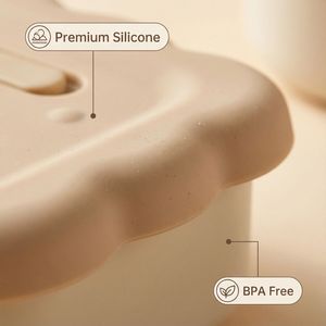 Contenedor de Alimentos de Silicona de Grado Alimenticio, Libre de BPA, para Mantener la Frescura, con 1 Compartimento - Product Image 4