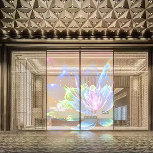 3D Video <span class=keywords><strong>media</strong></span> <span class=keywords><strong>player</strong></span> LED phim Màn hình LED pha lê Màn hình phim siêu mỏng Màn hình LED cho cửa sổ cửa hàng - Product Image 6