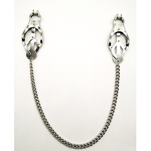 Morsetti per capezzoli a catena a farfalla, giocattoli sessuali BDSM per donne, stimolazione capezzoli, giocattolo sessuale per flirt di coppia - Product Image 4