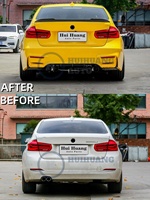 Para BMW Serie 3 F30 2012 2013 2014 2015 2016 2017 2018 2019 Actualización a F80 M3 Estilo Fácil instalación Perfecto 100% Ajuste