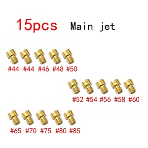 ชุดหัวฉีดคาร์บูเรเตอร์ GY6 M4 จำนวน 15 ชิ้น สำหรับเครื่องยนต์ 139QMA ชุดหัวฉีดหลักและหัวฉีดเดินเบา - Product Image 5