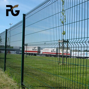Panel <span class=keywords><strong>de</strong></span> Malla <span class=keywords><strong>de</strong></span> Alambre Soldada Curvada en 3D <span class=keywords><strong>de</strong></span> Alta Calidad, Recubierta <span class=keywords><strong>de</strong></span> PVC, <span class=keywords><strong>de</strong></span> 50x200 mm, para Granja - Product Image 2