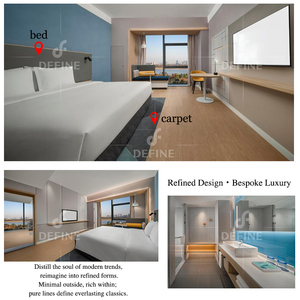 Soluciones Completas para Hoteles: Muebles Modernos para Habitaciones de Hotel <span class=keywords><strong>Holiday</strong></span> Inn Express, Juegos de Muebles para Dormitorios de Huéspedes - Product Image 2