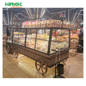 Exhibidor de Panadería de Madera y Acrílico Personalizado de Alta Capacidad - Product Image 4