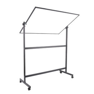 <span class=keywords><strong>Caballete</strong></span> de pizarra blanca rodante grande en rueda <span class=keywords><strong>Caballete</strong></span> de tablero magnético Reversible de pizarra móvil de doble cara <span class=keywords><strong>para</strong></span> Aula de oficina - Product Image 4