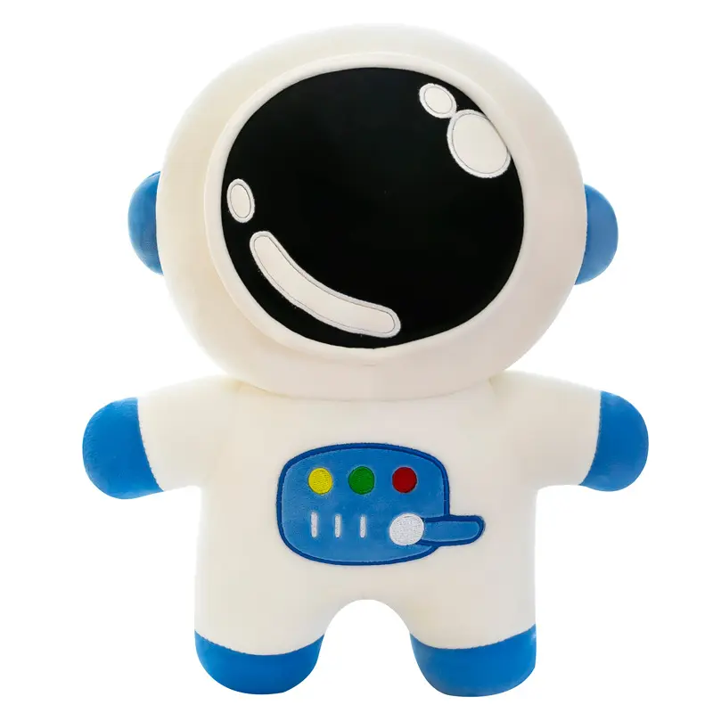 Nuovo simpatico astronauta peluche imbottito bambola Super eroe personaggio dei cartoni animati cuscino morbido per i bambini regali di compleanno