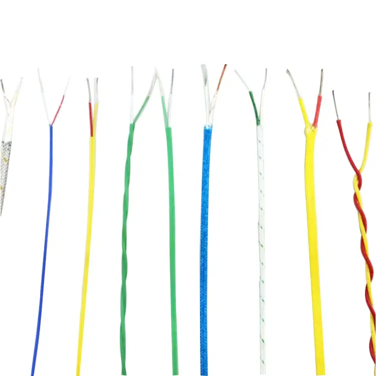 PVC thermocouple wire K type J type T Type thermocouple wire compensating extension cable wire
