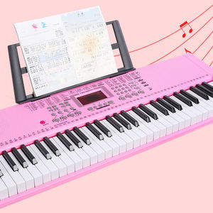 <span class=keywords><strong>Piano</strong></span> Eléctrico HUASHENG de 61 Teclas con Doble Teclado, Pantalla Digital, Instrumento Musical, Estilo Órgano Eléctrico, ¡Gran Venta! - Product Image 3