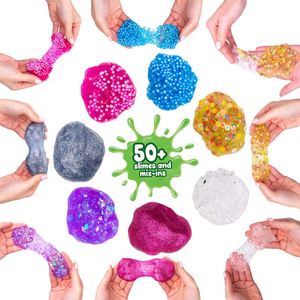 2020 Hot Sale Educational DIY <b>Toy</b> Crystal Clear Charms Lab <b>Slime</b> Kit - Product Image 5