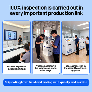 ตู้โชว์หน้าจอสัมผัสพร้อมล้อการพิมพ์เอกสารแบบสแกน A4แบบตั้งพื้น - Product Image 4