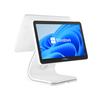 Terminal de point de vente (TPV) YINGDI C980 tout-en-un multi-OS (Windows/Linux/Android) à double écran, caisse enregistreuse tactile capacitive, Wi-Fi 6