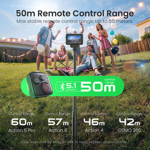 Perche à <span class=keywords><strong>selfie</strong></span> 50M pour le cyclisme, la vlog, la prise de vue, télécommande sans fil <span class=keywords><strong>Bluetooth</strong></span> pour DJI Osmo <span class=keywords><strong>Action</strong></span> 6 5 Pro 4, accessoires pour caméra sportive - Product Image 5