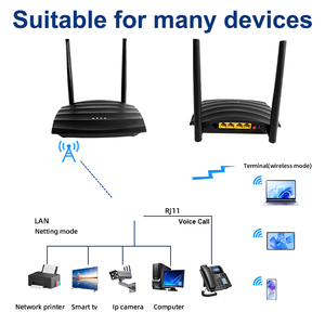 Enrutador interior de Puerto RJ11, enrutador 4G Wifi Cpe, módem inalámbrico Lte, enrutador Wifi de <span class=keywords><strong>Internet</strong></span> 2,4G <span class=keywords><strong>con</strong></span> batería - Product Image 3