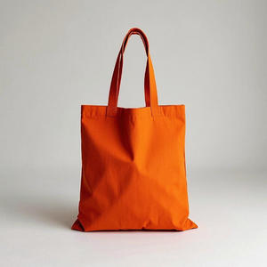 מפעל kaisen להתאמה אישית קניות מכולת אשפה בינונית בד tote תיק לוגו אות שימוש חוזר מתנות נשים - Product Image 2