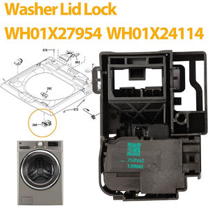 OEM WH01X27954 Interrupteur de verrouillage du couvercle de la laveuse compatible avec l'interrupteur de verrouillage du couvercle de la laveuse à G-E et l'interrupteur de verrouillage du couvercle de la laveuse à chargement par le haut Hotpoint - Product Image 2