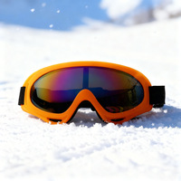 Lunettes de ski de fond, coupe-vent, pour alpinisme, cyclisme en plein air, sport, lunettes de protection blanches pour enfants S835