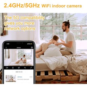 Telecamera WiFi Interna Antela 1080P con Sensore CMOS da 2MP e Audio Bidirezionale per Sicurezza Domestica e Monitoraggio Animali Domestici - Product Image 2