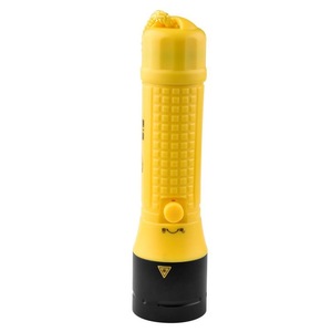 Linterna de buceo de alta intensidad, recargable, de largo alcance, con luz blanca y amarilla de larga duración, grado profesional IPX8. - Product Image 1
