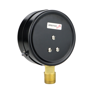 Manômetro de Pressão de Bomba de Compressor de Ar MAIRUIKESI OEM Personalizável 0-400 Bar 100mm Axial Resistente à Corrosão - Product Image 3