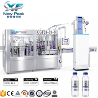 Nouvelle machine de remplissage automatique d'eau minérale de haute qualité pour l'emballage de bouteilles d'eau pure