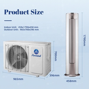 เครื่องปรับอากาศแบบตั้งพื้น Tower 24000Btu R410a สมาร์ทฮีทปั๊ม สำหรับบ้าน ควบคุมผ่านแอป - Product Image 2