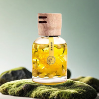 Diffuseur de voiture d'arôme 120ml parfum de fleur flottante éternelle aromathérapie sans flamme bouteille de diffuseur d'arôme de maison de luxe