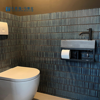 Kit de doigts Kat porcelaine émaillée céramique cuisine dosseret salle de bains sol mur carrelage mosaïque