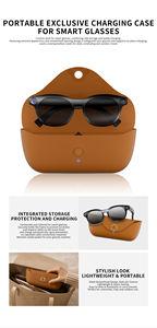 Gafas inteligentes CY03 max AI con chip JL7018, reducción de ruido estéreo ENC, traducción en tiempo real, batería de 290 mAh, cámara IA y resolución de 800W. - Product Image 2