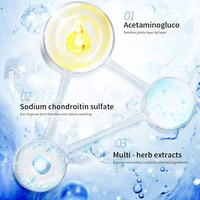 Nouvel arrivage Crème efficace contre la douleur corporelle Crème à la glucosamine pour l'arthrite Réparation du ménisque nerveux Douleurs musculaires articulaires Plâtre chinois