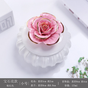 Scandinavian Style Hand-Painted Gold <strong>Ceramic</strong> Storage Jar Creative Wedding Gift <strong>Box</strong> Home <strong>Jewelry</strong> Ornament Souvenir - Product Image 6