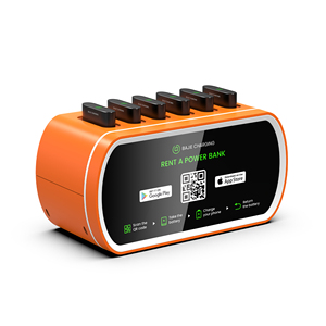 Bajie sạc 6 khe cắm điện thoại di động pin sạc điện ngân hàng chia sẻ ngân hàng điện cho thuê trạm chia sẻ Powerbank hộp ankerbox - Product Image 4