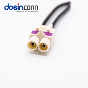 Кабель-удлинитель Fakra B (штекер) — Fakra B (гнездо), прямой, белый, RG174LL, для автомобильных систем GSM, радио, GPS - Product Image 6