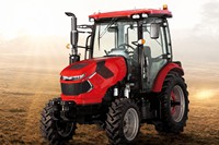 Tracteur agricole compact 70 CV avec cabine climatisée - Attelage Cat II, prise de force 540/1000, hydraulique 55 L/min, certifié CE