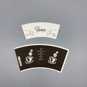 Vasos de Papel Kraft Blancos Desechables Ecológicos de 1.5oz-42oz para Bebidas Calientes y Frías, Café, Leche, en Paquetes Grandes - Product Image 6