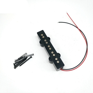 Micro électrique noir pour guitare, <span class=keywords><strong>5</strong></span> <span class=keywords><strong>cordes</strong></span>, pièces de guitare, accessoires, Instruments de musique - Product Image 4