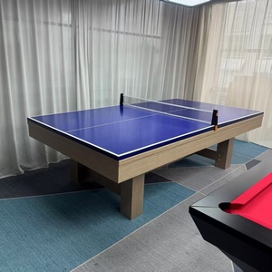 Table de billard, de ping-pong et de salle à manger multifonctionnelle 3-en-1 Wanyaju Original, simple et standard, 7, 8 ou 9 pieds, à prix abordable - Product Image 3