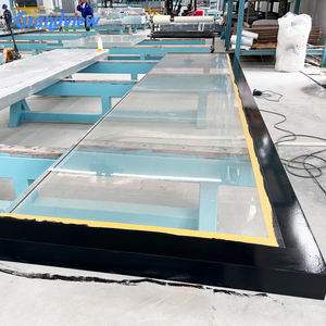 Potongan harga kustomisasi hotel lembar akrilik fitur air pelapis dinding dekoratif akrilik air mancur air terjun - Product Image 5