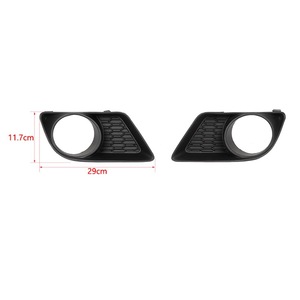Kit de bisel para faros antiniebla para Dodge Challenger 2011-2014, derecho e izquierdo, 68092572AA 68092573AA, fijación con tornillos, material estándar - Product Image 4