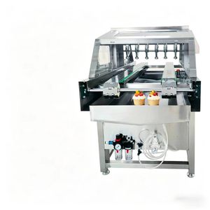 Máquina pulverizadora de aceite automática HZ para exteriores, impermeable, duradera, ecológica, de bajo consumo, 3-8 bandejas/min, gran capacidad, táctil - Product Image 6