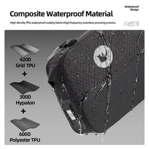 Sacoche de cadre de vélo étanche Rhinowalk 2L, sacoche de cadre fixée par boulons pour vélo de route, gravel et <span class=keywords><strong>VTT</strong></span> - Product Image 3