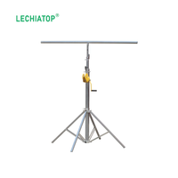 Support de lumière DJ, capacité de charge 80 kg, support de treillis portable, système de support d'éclairage événementiel auto-verrouillant et sécurisé